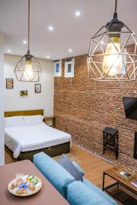 Postel nebo postele na pokoji v ubytování Acogedor estudio en Cuatro Caminos by beBalmy