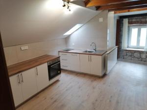 Kuchyňa alebo kuchynka v ubytovaní Apartments Vicko Vodnica