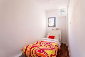 Postel nebo postele na pokoji v ubytování 7P céntrico piso con encanto