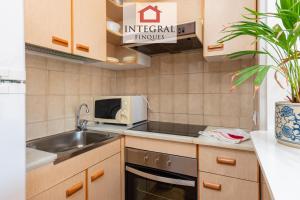Kuchyňa alebo kuchynka v ubytovaní Apartment Cala dels Pots