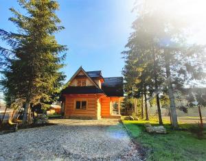 Vonkajšia záhrada v ubytovaní Domek Góralski Stary Młyn Zakopane House