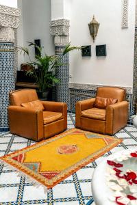 Posezení v ubytování Riad El Amine Fès - Historic Hotels Worldwide