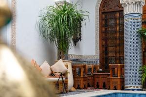 Bazén v ubytování Riad El Amine Fès - Historic Hotels Worldwide nebo v jeho okolí