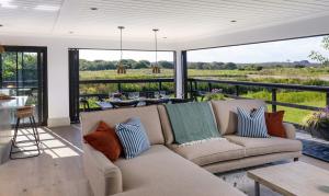 A seating area at Retallack Resort & Spa