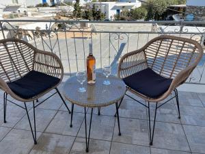 Balkón nebo terasa v ubytování Hotel Chrisoula