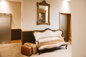 O zonă de relaxare la Domaine d'En Fargou