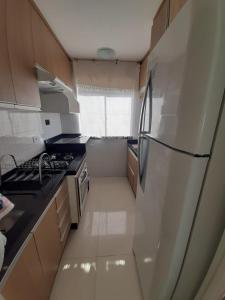 A cozinha ou cozinha compacta de Apartamento inteiro com garagem coberta Treviso