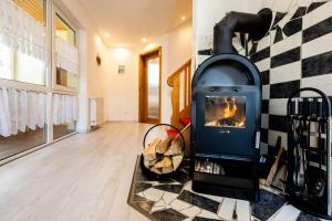 Fotografie z fotogalerie ubytování Waldblickwohnung mit schöner Terrasse und Kamin v destinaci Sebnitz