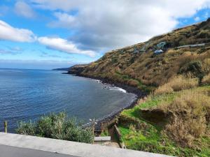 a view of the ocean from a hill at Mar de Prata in Maia
