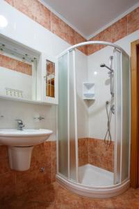 A bathroom at Palazzina Elvira