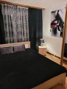 Posteľ alebo postele v izbe v ubytovaní Apartament Basztowa