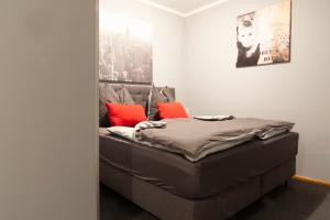 Postelja oz. postelje v sobi nastanitve Moving Rooms