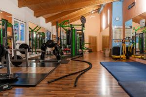 The fitness centre and/or fitness facilities at Moving Rooms