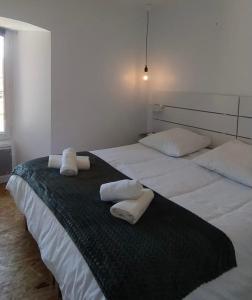 Postel nebo postele na pokoji v ubytování L’Audacieuse, maison atypique