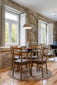 Χώρος καθιστικού στο Oporto Swimming Pool House