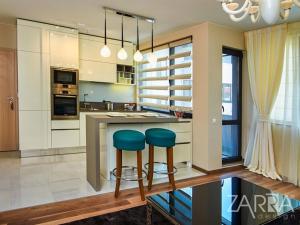A kitchen or kitchenette at Apartment Braila Még 3 kép