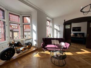 Posezení v ubytování Altstadtjuwel Quedlinburg