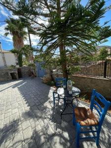 Balkón nebo terasa v ubytování Kontias stonehouses