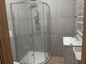 Ένα μπάνιο στο Villa Basia pokoje z łazienkami
