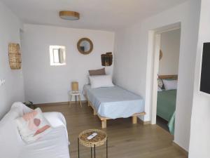 Postel nebo postele na pokoji v ubytování Sofia sea view house