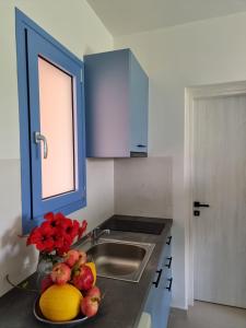 Virtuve vai virtuves zona naktsmītnē Julietta Suites