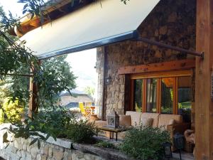 Vonkajšia záhrada v ubytovaní Casa Bonita Navacerrada