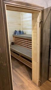 Ένα ή περισσότερα κρεβάτια σε δωμάτιο στο Amberland