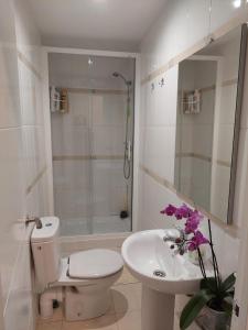 Koupelna v ubytování Habitación cerca centro de Madrid