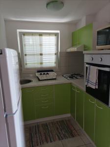 Kuchyň nebo kuchyňský kout v ubytování Apartments by the sea Vir - 18236