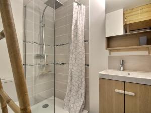 Phòng tắm tại Studio Plagne Aime 2000, 1 pièce, 4 personnes - FR-1-455-199