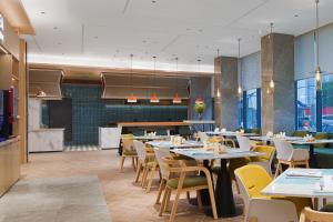 Restoran atau tempat makan lain di Home2 Suites By Hilton Wuhan Hankou Railway Station