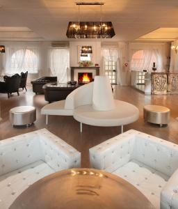 Posezení v ubytování Hotel Manzoni Wellness&Spa