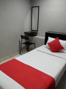 Postel nebo postele na pokoji v ubytování HOTEL AVATARR