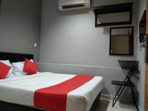Postel nebo postele na pokoji v ubytování HOTEL AVATARR