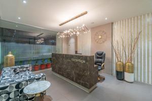 Posezení v ubytování Hotel Devgiri