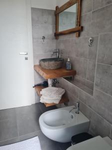 Koupelna v ubytování B&B Benvenuto