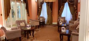 Istumisnurk majutusasutuses Buswells Hotel