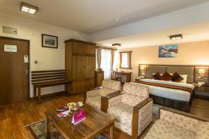 Χώρος καθιστικού στο Atithi Resort & Spa