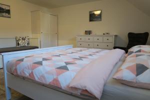 Postel nebo postele na pokoji v ubytování Apartmán U Josefa