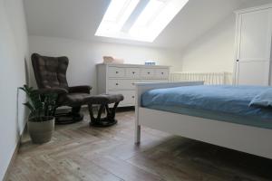 Postel nebo postele na pokoji v ubytování Apartmán U Josefa