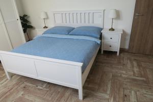 Postel nebo postele na pokoji v ubytování Apartmán U Josefa