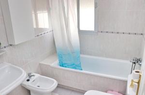 Koupelna v ubytování Apartamento La Fuente