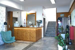 Vstupní hala nebo recepce v ubytování Klinakis Beach Hotel