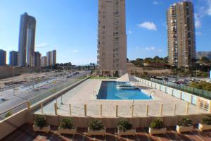 Bazén v ubytovaní ISLAMAR lll 19-B Poniente Beach alebo v jeho blízkosti