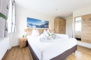 Letto o letti in una camera di Appartements AUSZEIT with private SPA