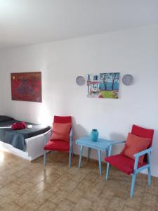 Posezení v ubytování Romanza Villas