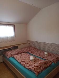 Postel nebo postele na pokoji v ubytování Penzion Pasohlávky