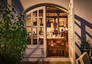 Restaurace v ubytování Ferienwohnung am Brühl