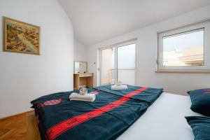 Posteľ alebo postele v izbe v ubytovaní Apartment Branka - Monterol
