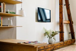 TV a/nebo společenská místnost v ubytování Apartment Brno